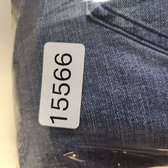 YMI Dream Fit High Waist Ankle Mom Jeans Womens JR's 7/28 Distressed Patched Y2K - Picture 10 of 10